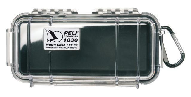 Peli Protector Case™ Micro case 1030 černý s průhledným víkem prázdný