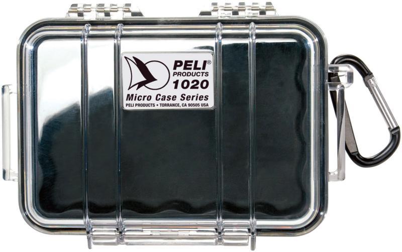Peli Protector Case™ Micro case 1020 černý s průhledným víkem prázdný