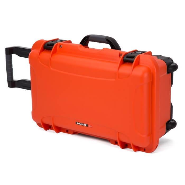 Odolný kufr Nanuk 935 oranžový se stavitelnými přepážkami