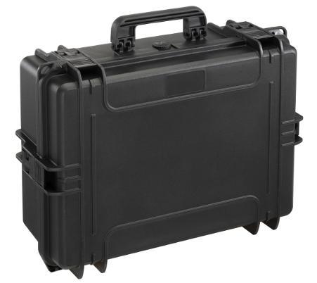 Odolný vodotěsný kufr TS 540/245 S, s pěnou, černý