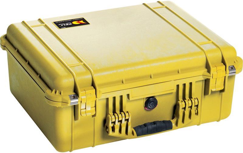 Peli Protector Case™ Protector Case 1600EU žlutý se stavitelnými přepážkami