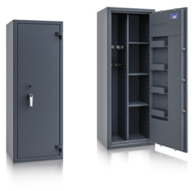 Kombinovaný trezor St. Gallen WF MAX KOMBI 56466.53 KL, grafitově šedý