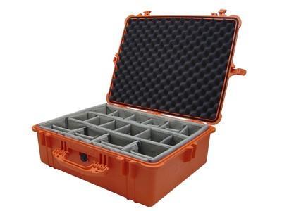 Peli Protector Case™ Protector Case 1600EU oranžový se stavitelnými přepážkami