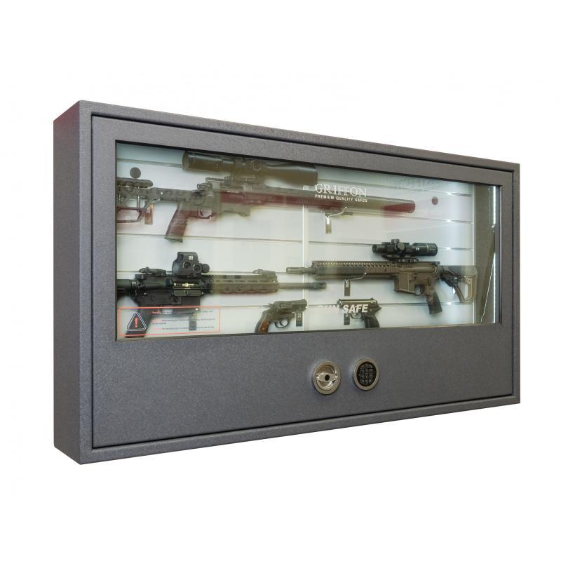 Nástěnný trezor GD 840 GLASS WALL EL