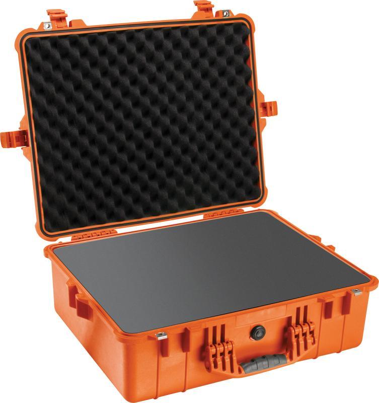 Peli Protector Case™ Protector Case 1600EU oranžový s pěnou